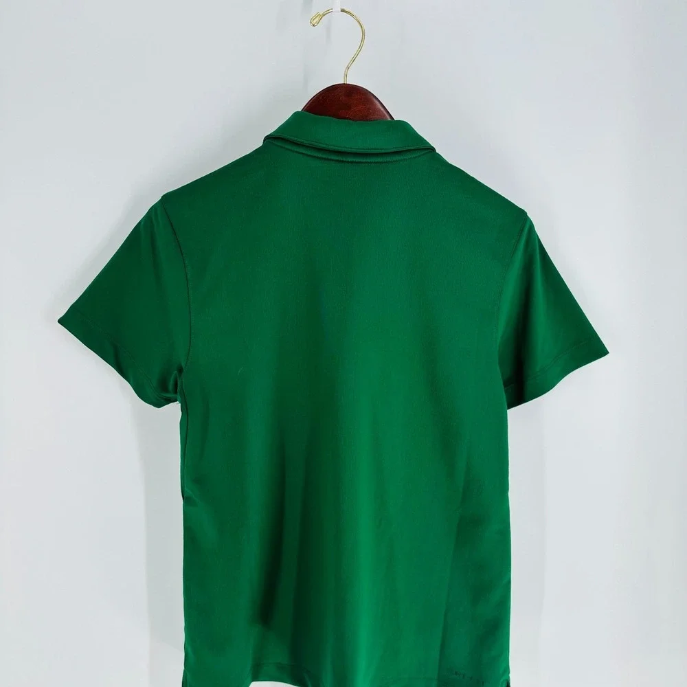 Nike Dri Fit NCAA Cal Poly Humboldt Lumberjacks Basketball Polo Shirt Green Sz S